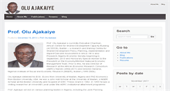 Desktop Screenshot of ajakaiye.net