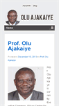 Mobile Screenshot of ajakaiye.net